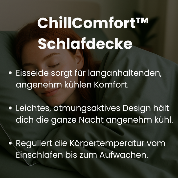 ChillComfort: Die ideale unisex Sommerdecke, kühlend & atmungsaktiv, für besseren Schlaf.