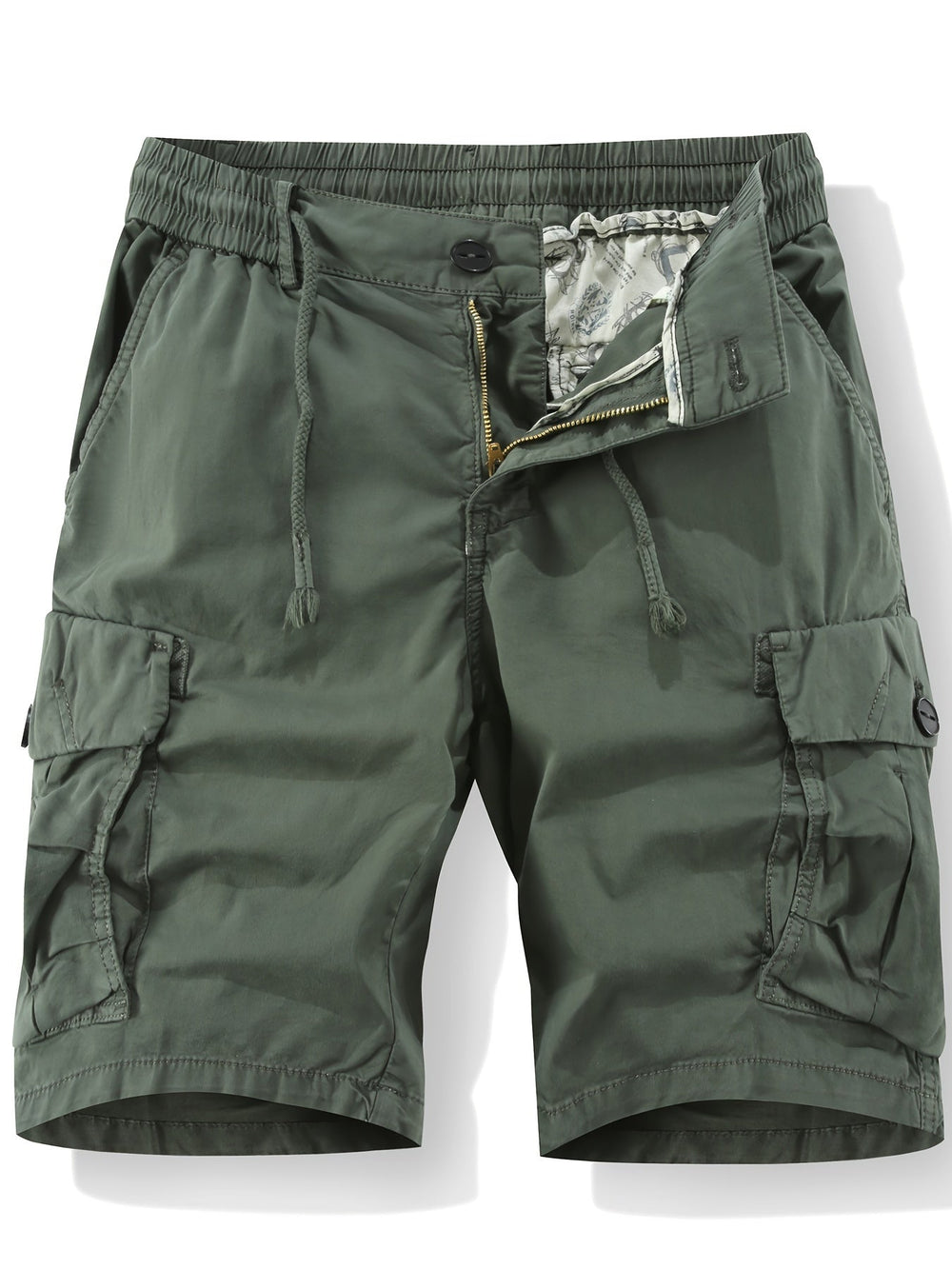 Robuste Herren Cargoshorts mit praktischen Taschen & Kordelzug für hohen Komfort.