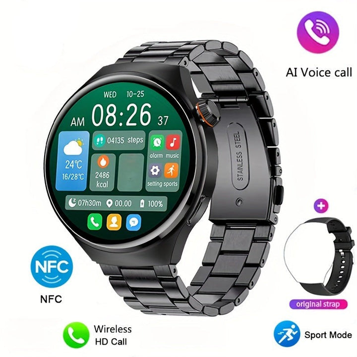 Robuste, wasserdichte Herren NFC Smartwatch Orion, ideal für Sport & Alltag, moderne Technologie für Männer.