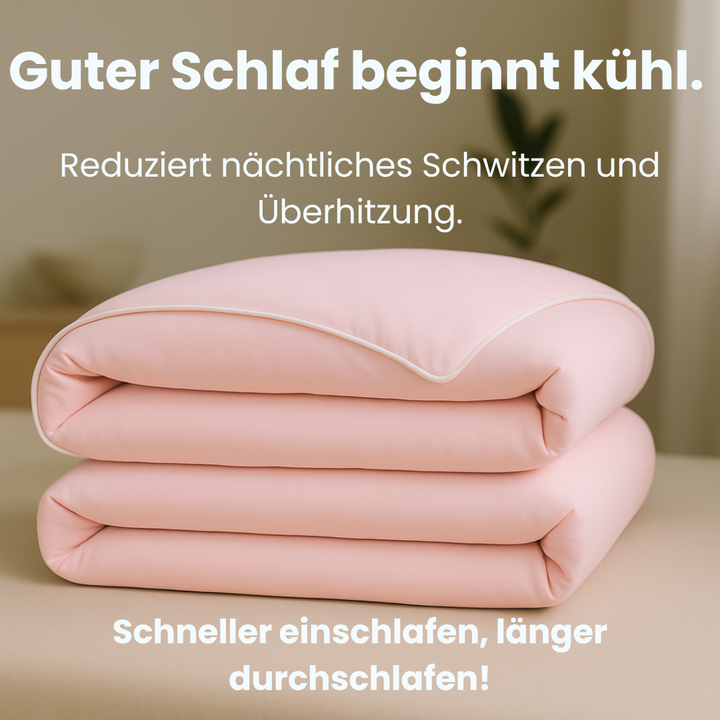 ChillComfort Bettwaren: Unisex kühlende Decke für erholsamen Schlaf & Anti-Schwitzen-Effekt.