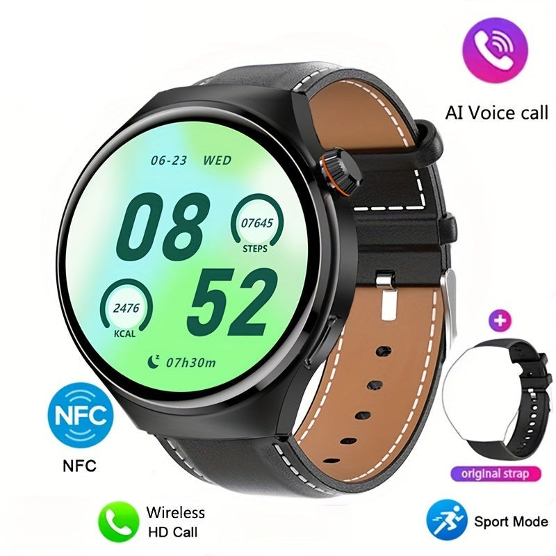 Herren NFC Smartwatch Orion: Ihr persönlicher Gesundheitsmonitor mit Fitness Tracker, GPS und Herzfrequenzmessung.