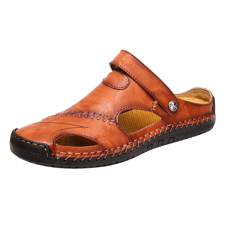Orthopädische Herren Komfort-Sandalen für optimalen Halt & bequemen Gang.