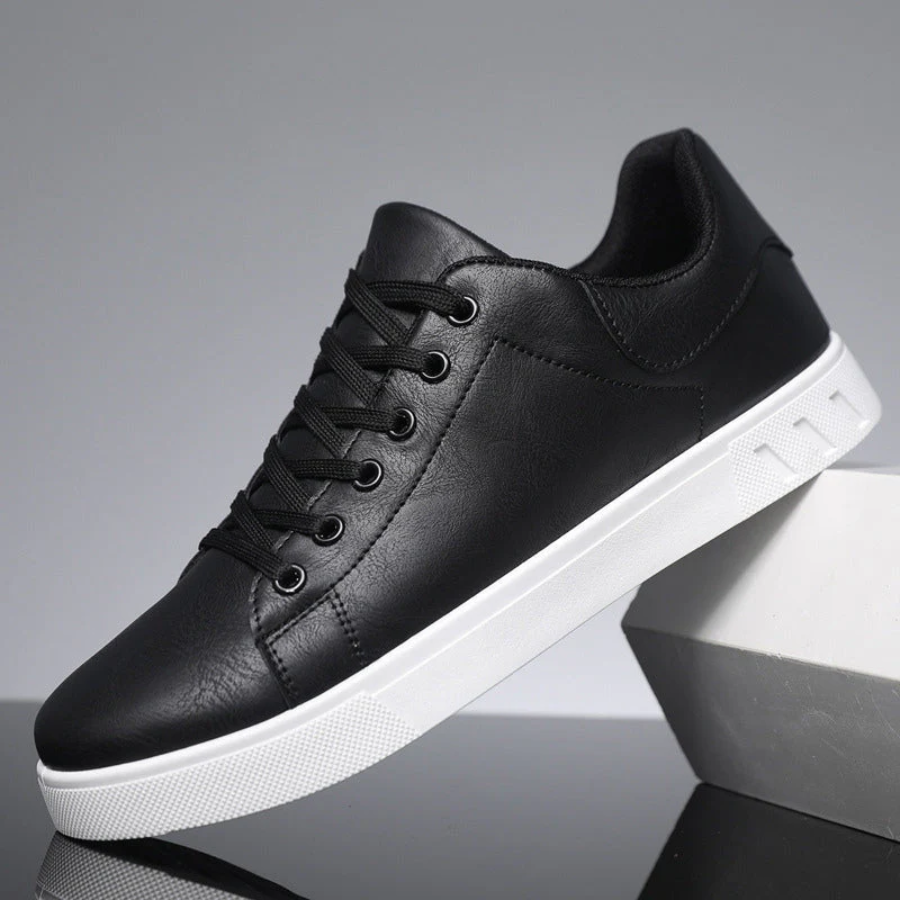 Braune Herren Freizeit-Sneaker: Stilvolle Alltagsschuhe für Männer, bequem und vielseitig kombinierbar.