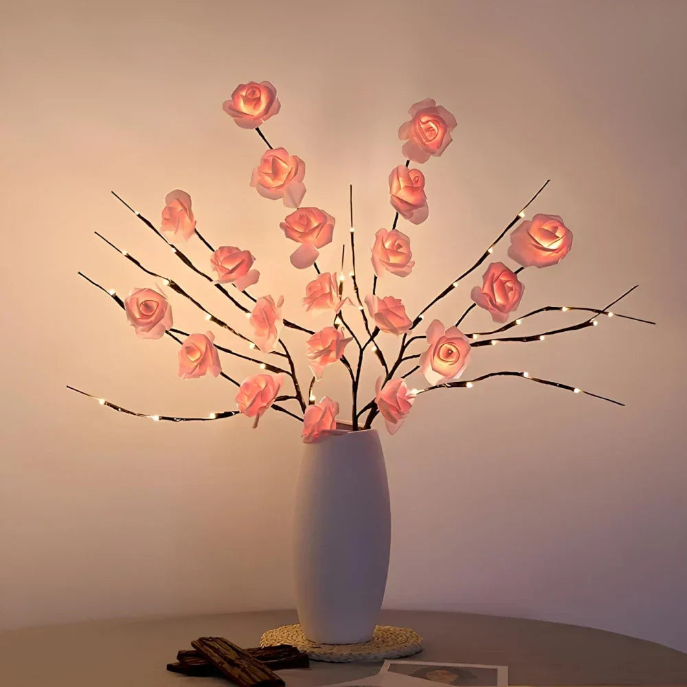 Flexible LED-Äste, ideal für kreative Deko-Ideen und gemütliches Ambiente.