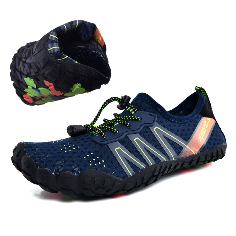 Stylische Unisex AquaFlex Badeschuhe für Damen & Herren, schnelltrocknend, ideal für Pool & Strand.