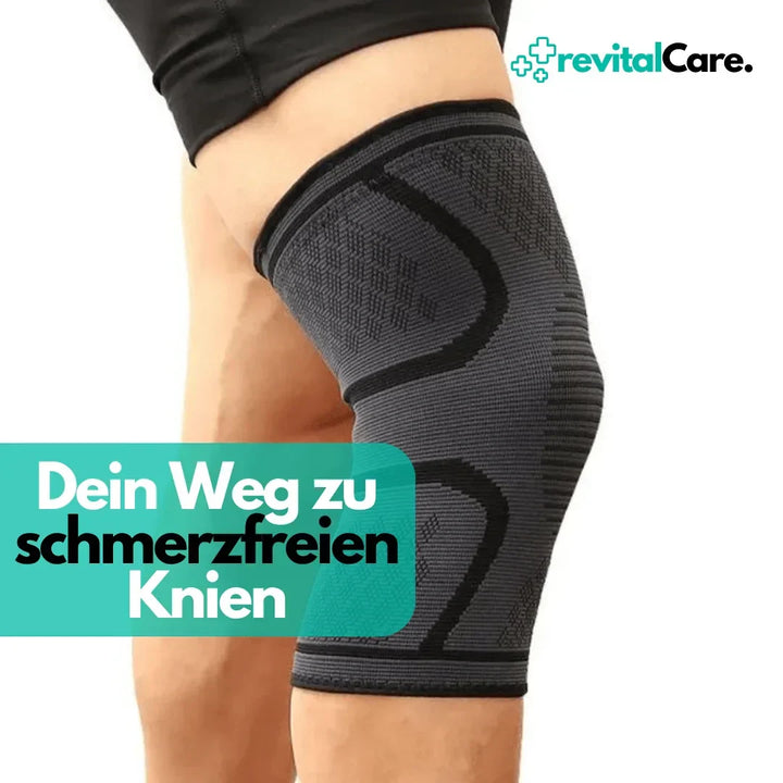 Orthopädische Kniebandage zur Stabilisierung und Entlastung des Kniegelenks.