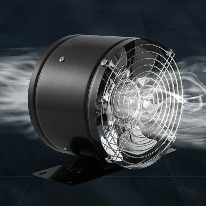 Leiser Ventilator für Büros, verbessert die Raumluftqualität, entfeuchtet und sorgt für angenehmes Arbeitsklima.