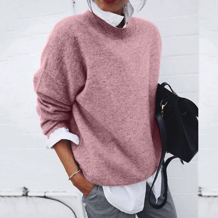Klassischer Damenpullover Elise, stilvoll & zeitlos. Perfekte Damenmode für elegante Herbst- & Winterbekleidung.