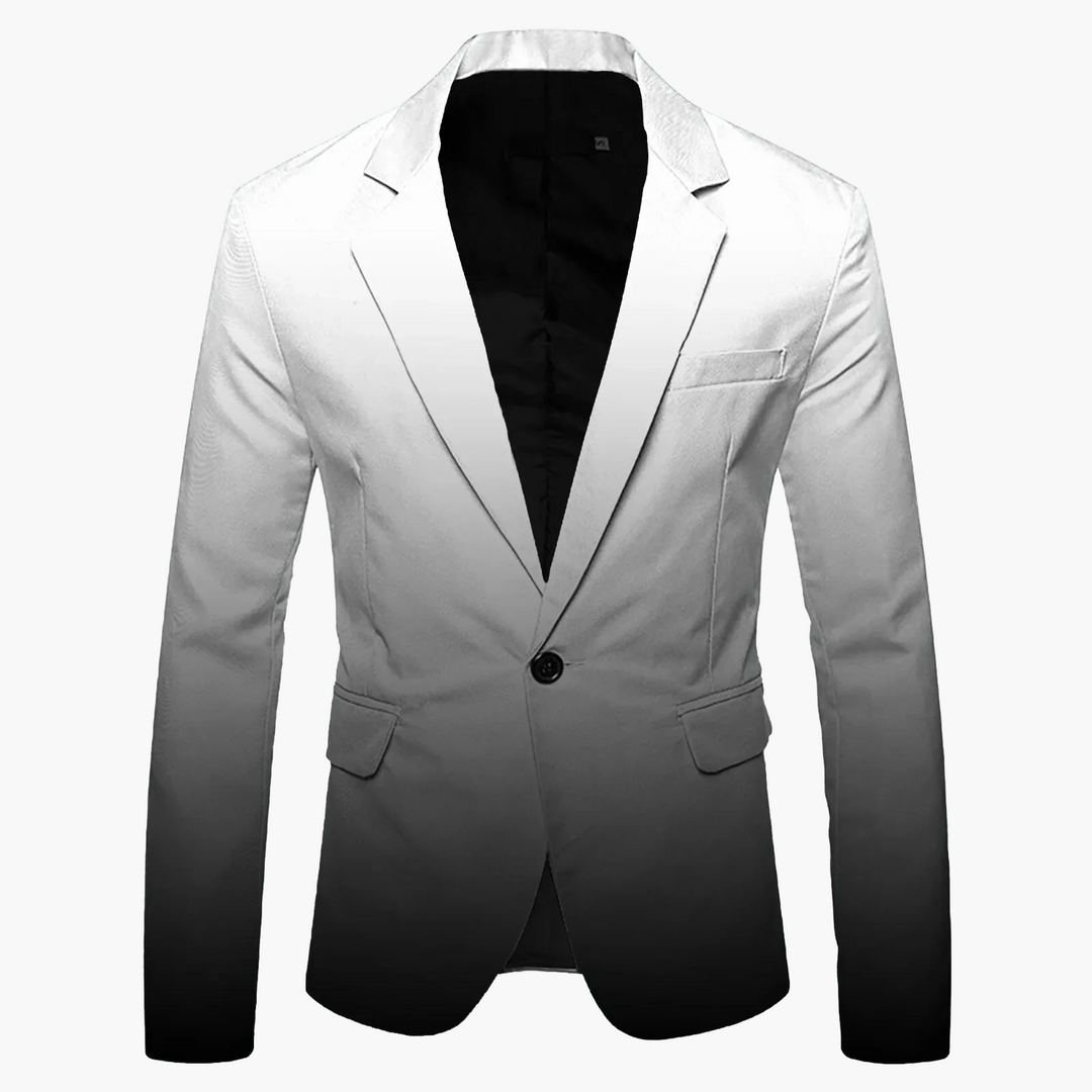 Elegantes Herren Business Sakko im Slim Fit Design mit einem Knopf.