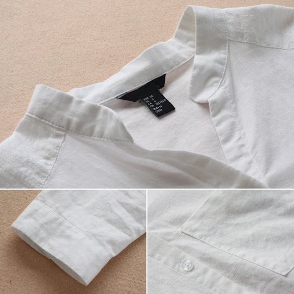Vielseitiges Damen Langarmhemd Isla aus Leinen, locker geschnitten, stilvoll für Business Casual & Freizeit.