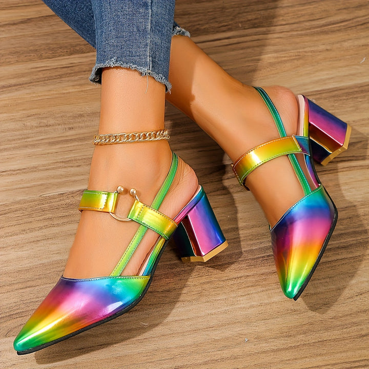 Eleganter orthopädischer Damen Absatzschuh Gabrielle, bequem für Büro & Alltag. Stilvoller Komfort Damenschuh.
