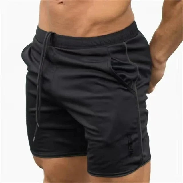 Detailansicht der Herren Badehose, zeigt Stoff und Verarbeitungsqualität. Ideal für Strand & Pool im Sommer.
