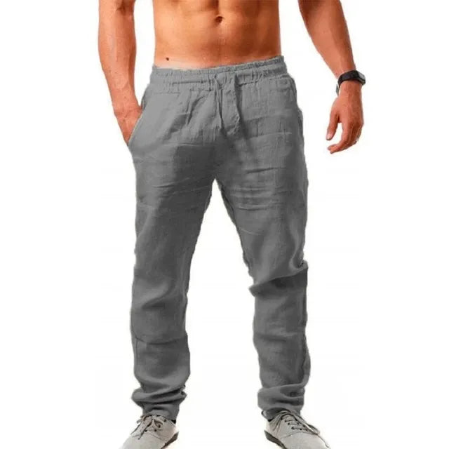 Leichte Sommerhose Herren, atmungsaktiv & bequem, ideal für warme Tage und Freizeitaktivitäten.