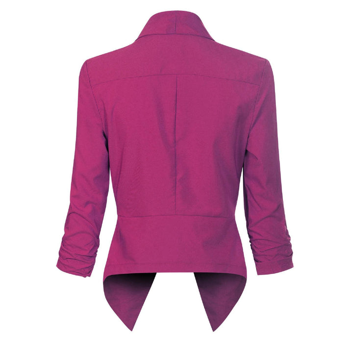 Moderner offener Damen-Blazer, Langarm, elegant und vielseitig für jede Garderobe.