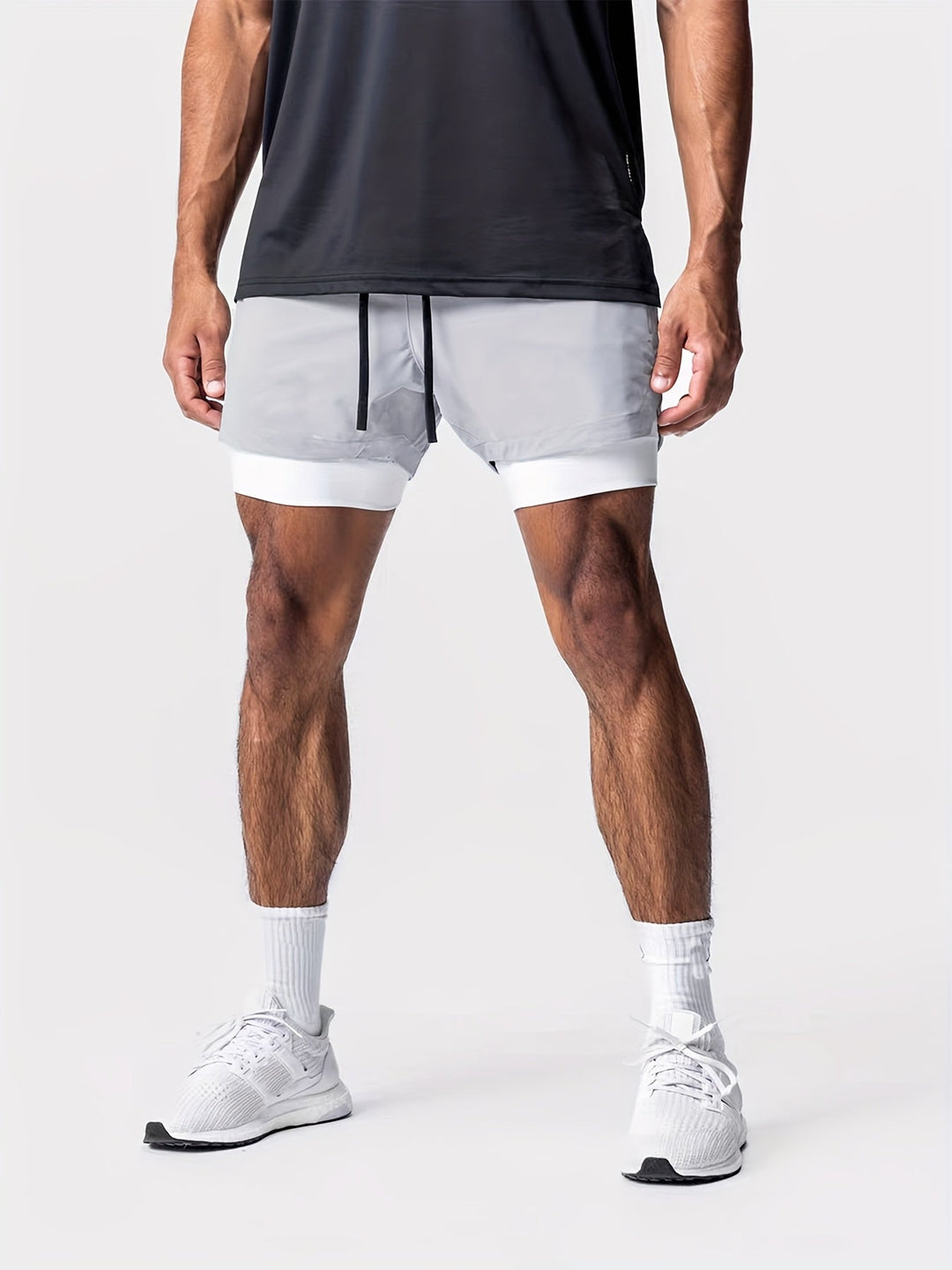 Bequeme Herren Laufshorts mit atmungsaktivem Material. Perfekte Fitness-Shorts für Sport & Workout.