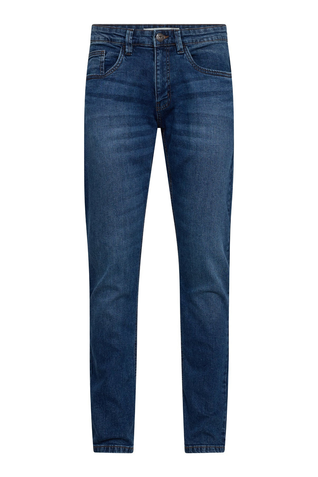 Schwarze Herren Straight Leg Jeans, lässiger Stil, perfekt für entspannte Freizeit.