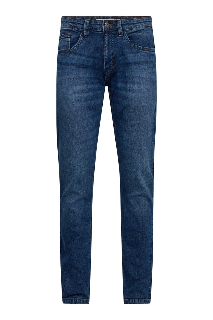 Schwarze Herren Straight Leg Jeans, lässiger Stil, perfekt für entspannte Freizeit.