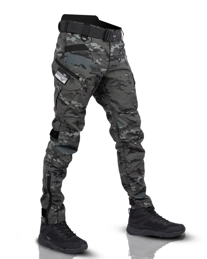Moderne Herren Tactical-Hose Richard: bequeme, funktionale Outdoor- & Freizeithose mit Cargo-Taschen.