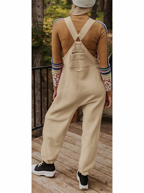 Thermo Fleece Overall für Damen, extra warm mit praktischen Taschen.