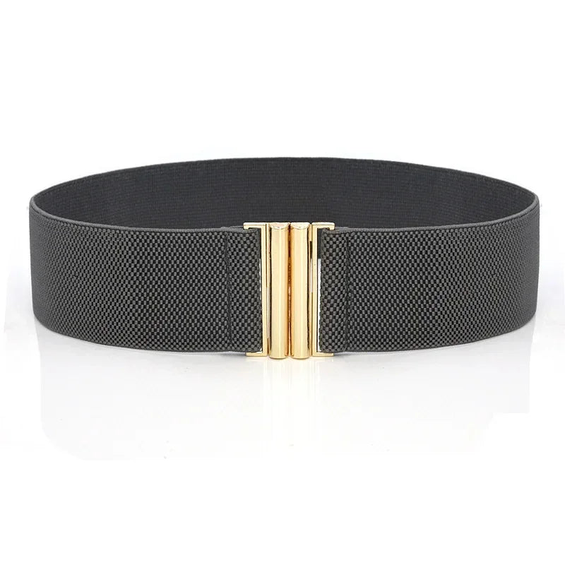 Vielseitiger Damen Stretchgürtel, ideal als Mode-Accessoire zum Betonen der Taille.