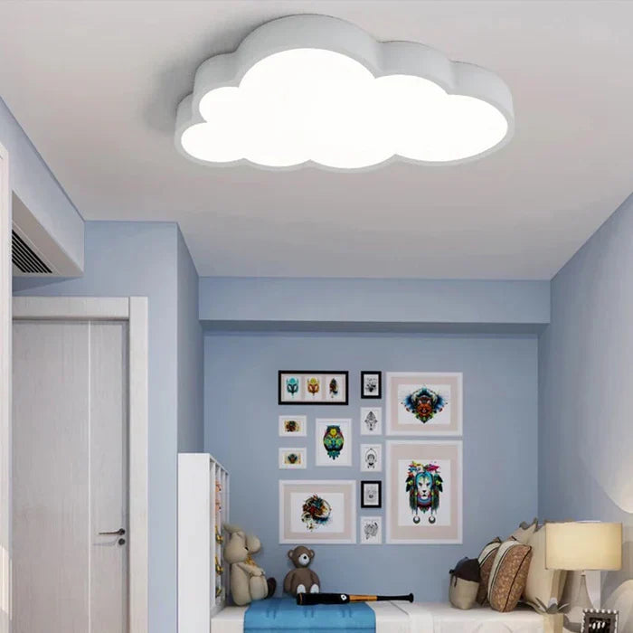 Magische Wolken-Deckenleuchte, LED Kinderleuchte mit warmweißem Licht für ein gemütliches Kinderzimmer.
