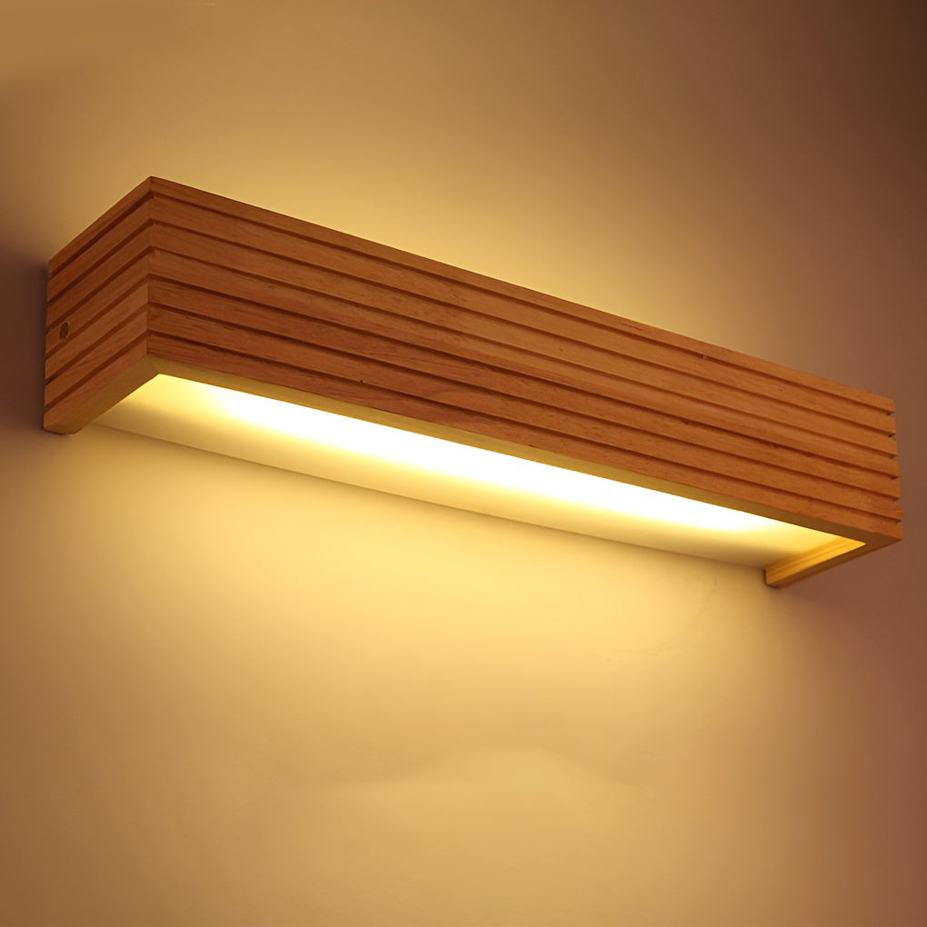 Moderne rechteckige LED-Spiegelbeleuchtung, wasserdicht, skandinavisches Design für Ihr Badezimmer.