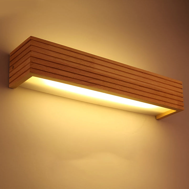 Moderne rechteckige LED-Spiegelbeleuchtung, wasserdicht, skandinavisches Design für Ihr Badezimmer.