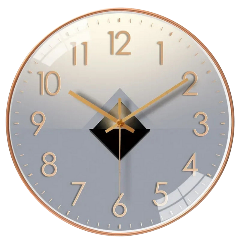 Moderne digitale Wanduhr mit leisem Uhrwerk und klarer, großer Anzeige; ideal für Wohnzimmer & Büro.
