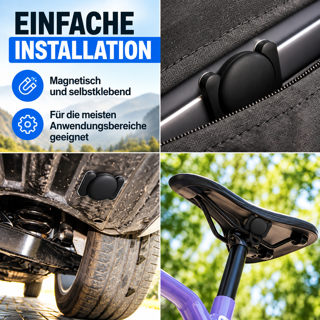 Mini GPS-Tracker für Fahrzeuge – Echtzeit-Ortung ohne Abo