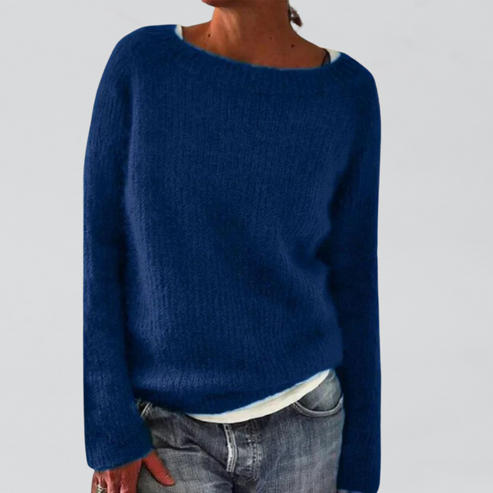 Vielseitiger Damen Pullover für Freizeit & Alltag. Eleganter, bequemer Strickpullover für moderne Frauen. Auch in großen Größen verfügbar.