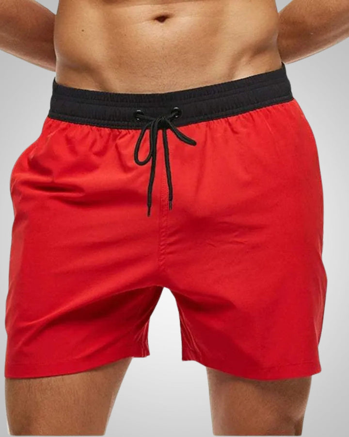 Bequeme, schnelltrocknende Herren Strandshorts, ideal für Schwimmen, Wassersport, Pool und entspannte Freizeittage.