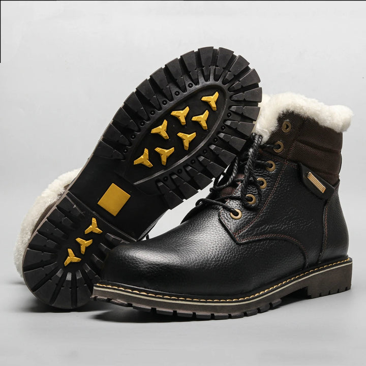 Bequeme Herrenschuhe, stylische Wintermode, ideal für den täglichen Gebrauch.