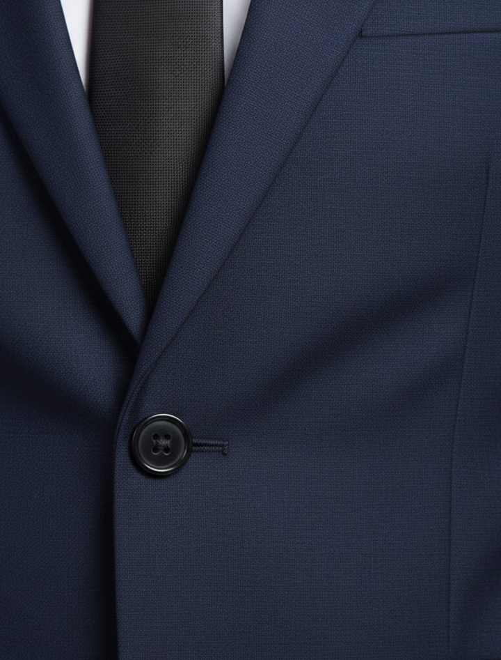 Bordeauxroter Herren Anzug Set, zweiteilig, im Slim Fit. Eleganter Sommeranzug für Business, Hochzeit & Freizeit.