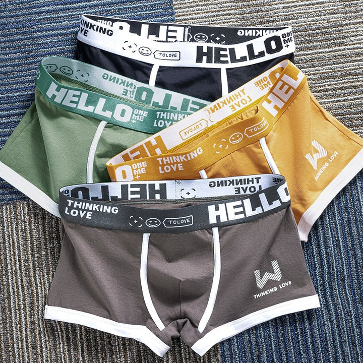 Bequeme Herren Boxershorts (6 Stück) für jeden Tag. Atmungsaktive Baumwollmischung für frischen Komfort.