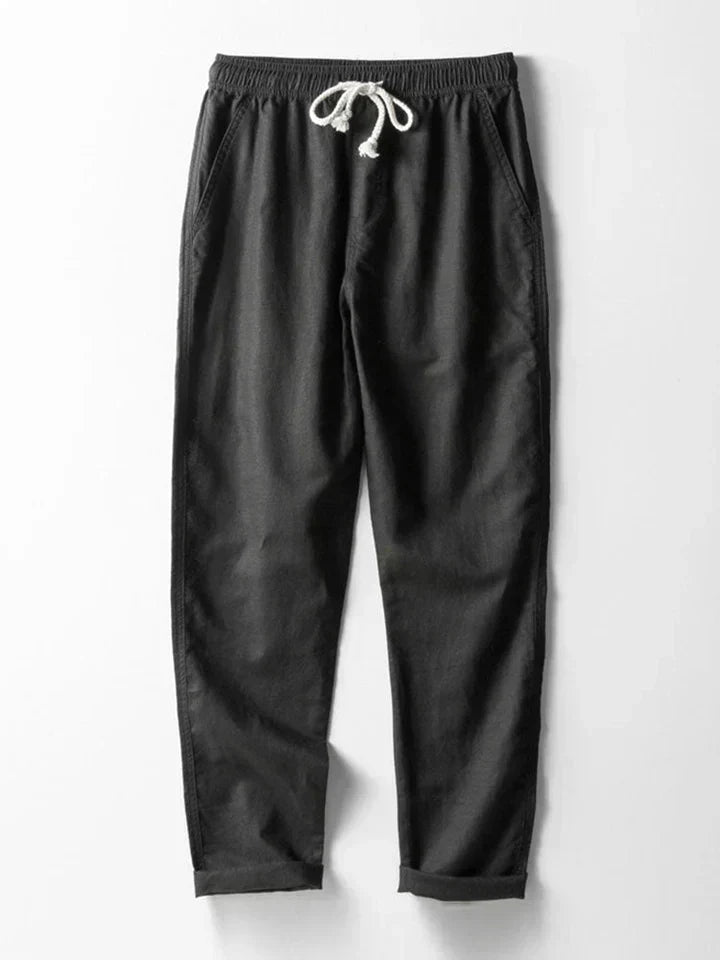 Stilvolles Herren Set: Hemd und Hose aus leichtem Material, optimal für Frühling und Sommer.