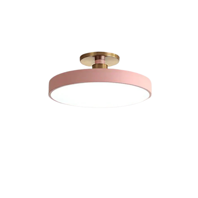 Minimalistische Deckenlampe im skandinavischen Design, moderne Beleuchtung für ein helles, freundliches Zuhause.