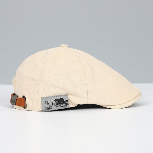 Klassische Herren Mütze: Verstellbare Flat Cap. Zeitlose Schiebermütze, perfekt für jeden Anlass.