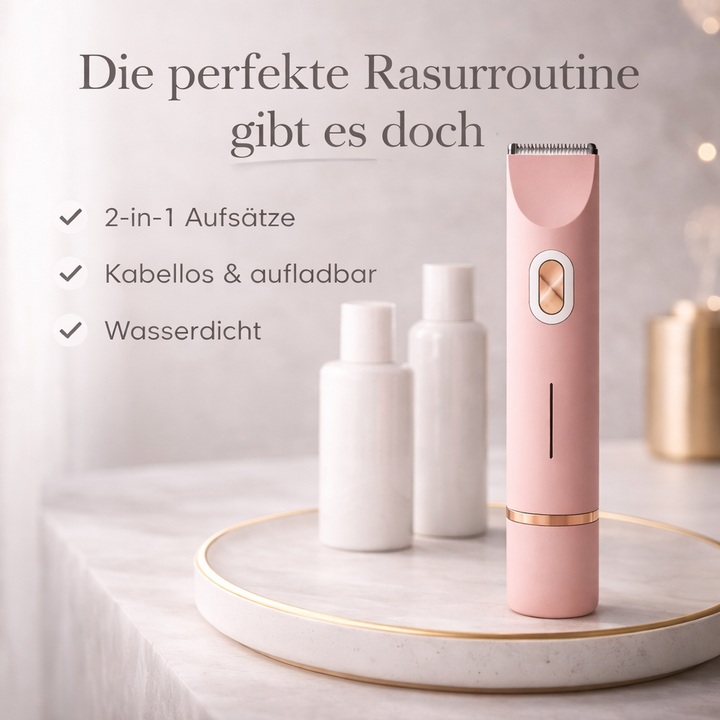 Multifunktionaler Intimrasierer für Nass- & Trockenanwendung, ideal für Frauen.