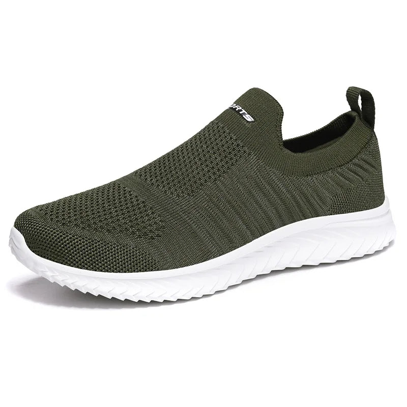 Atmungsaktive VITALSTEP Orthopädische Slip-On Schuhe, bieten optimale Fußgewölbestütze.