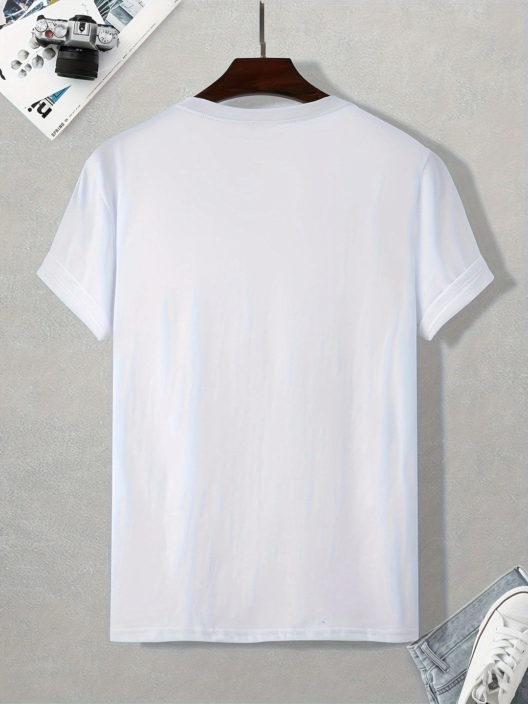 Streetwear T-Shirt für Männer, Limited Edition mit auffälligem Vintage-Print.