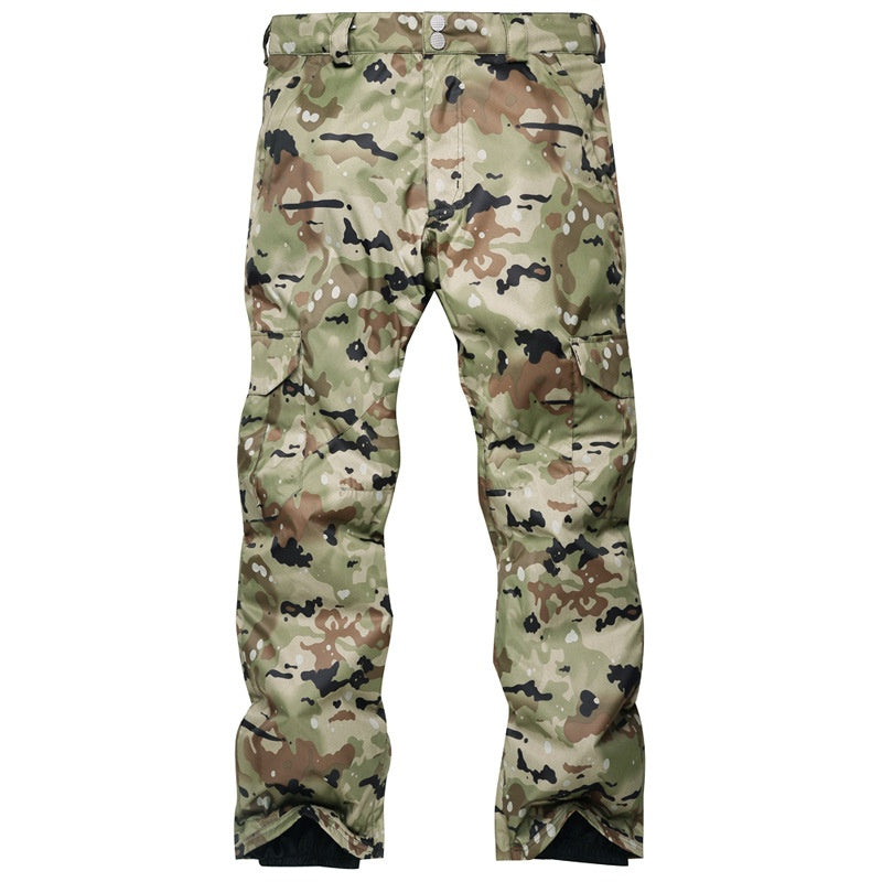 Wasserdichte Herren Skihose. Strapazierfähige Schneehose schützt vor Nässe & Kälte beim Ski- und Snowboardfahren.