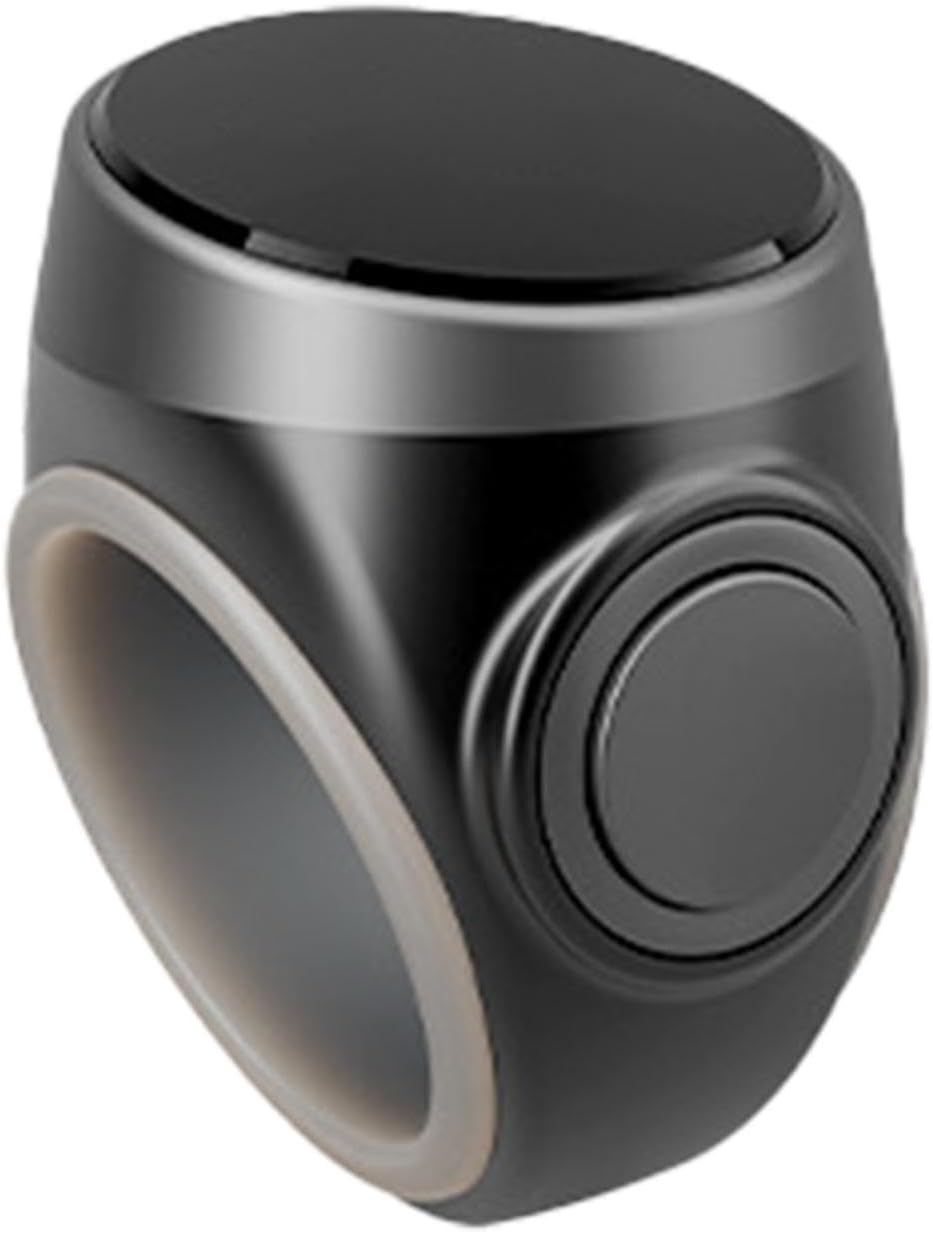 Calmero 4-stelliger Fingerzähler-Ring, digital, wiederaufladbar, für Sport & Fokus.