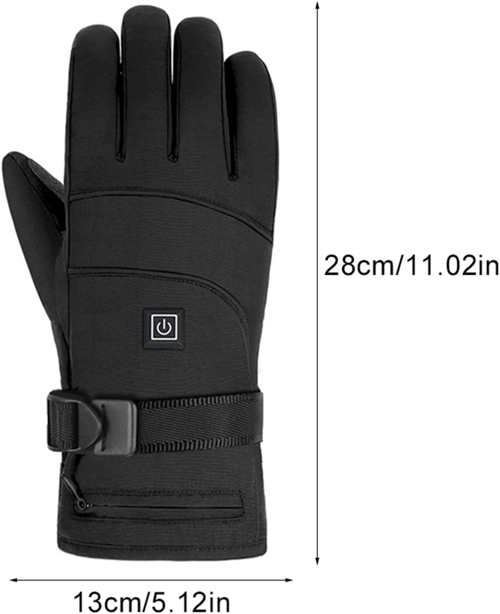 Robuste beheizte Outdoor-Handschuhe, wasserdicht & winddicht, bieten maximale Wärme für Damen & Herren.