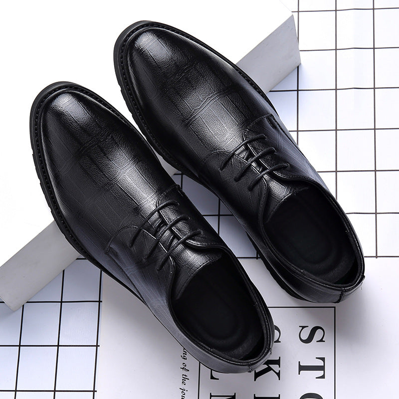 Elegante schwarze Herren Business Schuhe, rutschfest & komfortabel für Büro und Alltag. Klassisch.