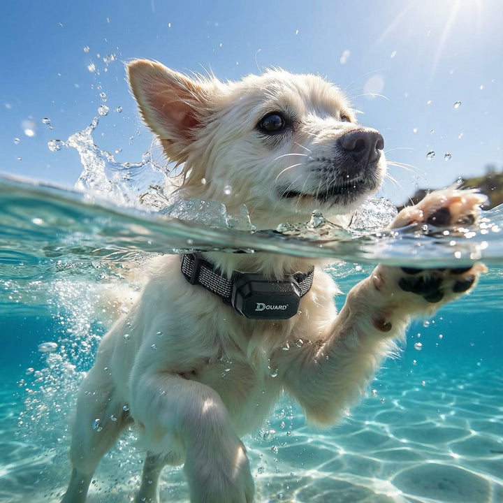 Hundetraining-Halsband mit Fernbedienung; wasserdicht, Vibration, Signal für Gehorsam & Erziehung. Tierbedarf.