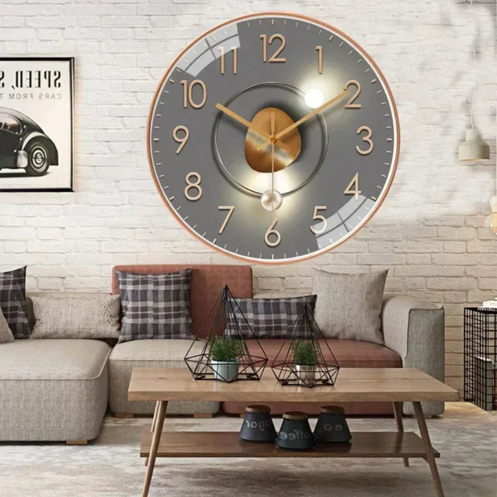 Funktionale digitale Wanduhr für einfache Zeitanzeige, mit leisem Betrieb und modernem, klarem Look.