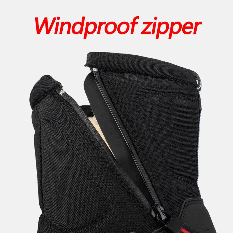 Strapazierfähige Herren-Schneestiefel, extra warm und wasserdicht. Ideale Winterschuhe für extremen Kälteschutz.