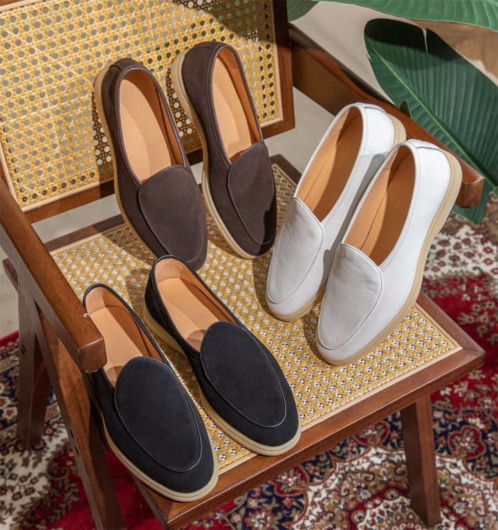 Elegante Herren Slipper Loafer in klassischem Design, ideal für Business und Freizeit.