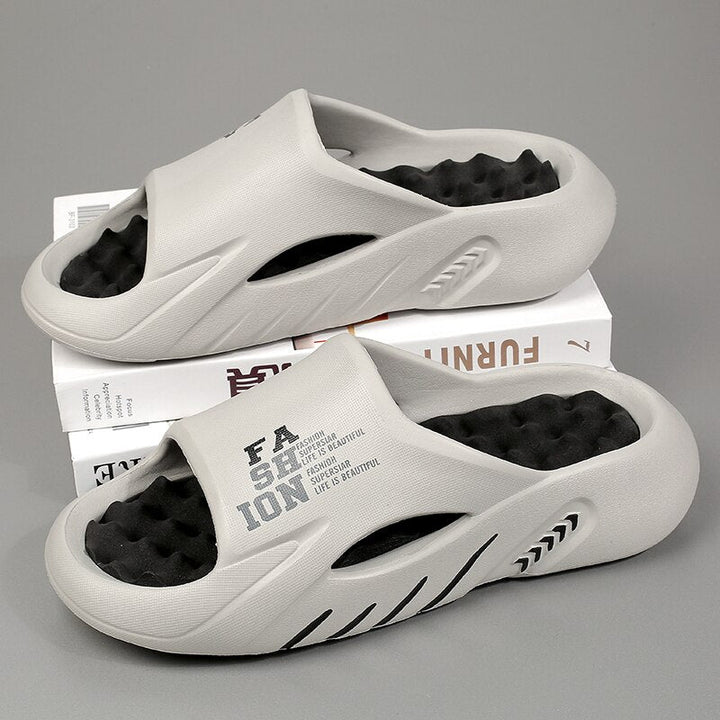 Unisex orthopädische Slipper für Damen und Herren, mit starker Fußgewölbeunterstützung gegen Fußschmerzen.