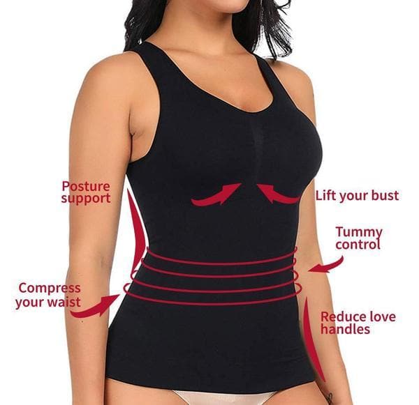 Komfortabler Damen Shapewear Schlankmacher für eine definierte Taille und Bauch weg. Ideal unter Kleidung.
